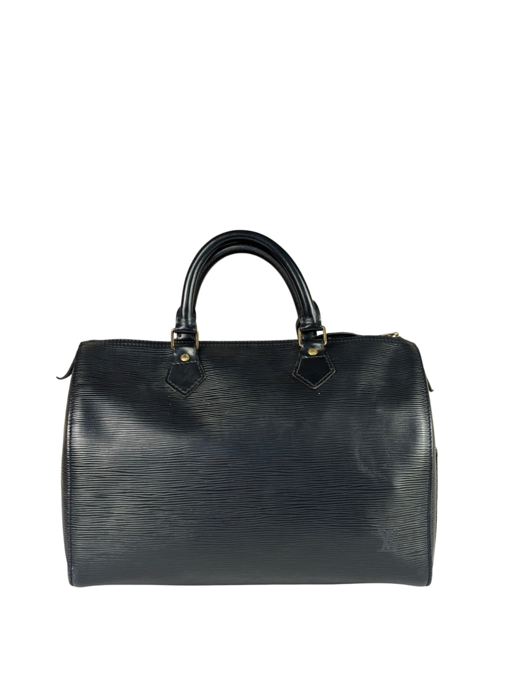 Louis Vuitton Black Epi Speedy 30