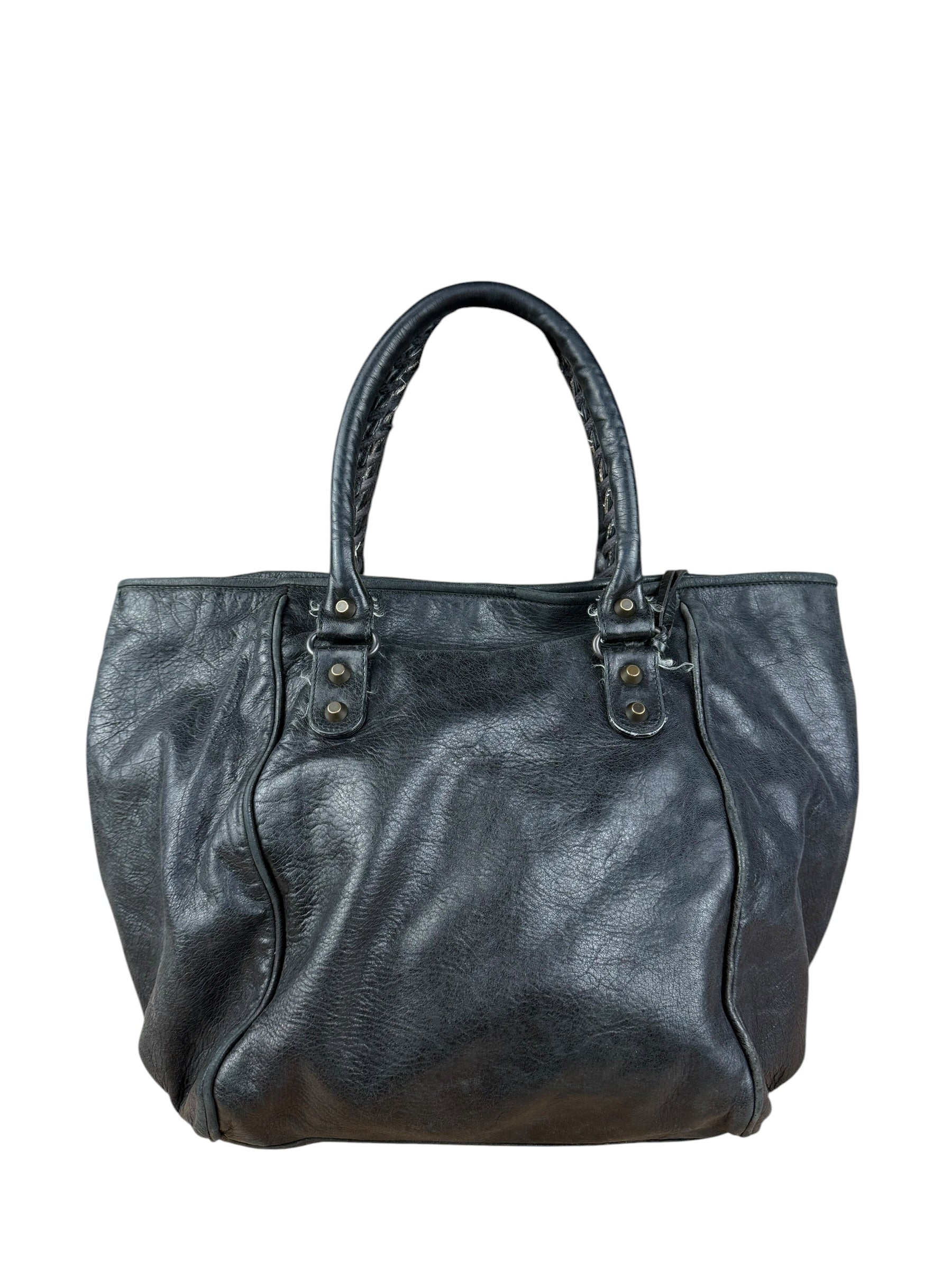 Balenciaga Dark Grey Sunday Le City Bag