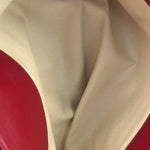 Chanel Red Patent Leather Chain Shoulder Bag 2012