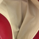 Chanel Red Patent Leather Chain Shoulder Bag 2012