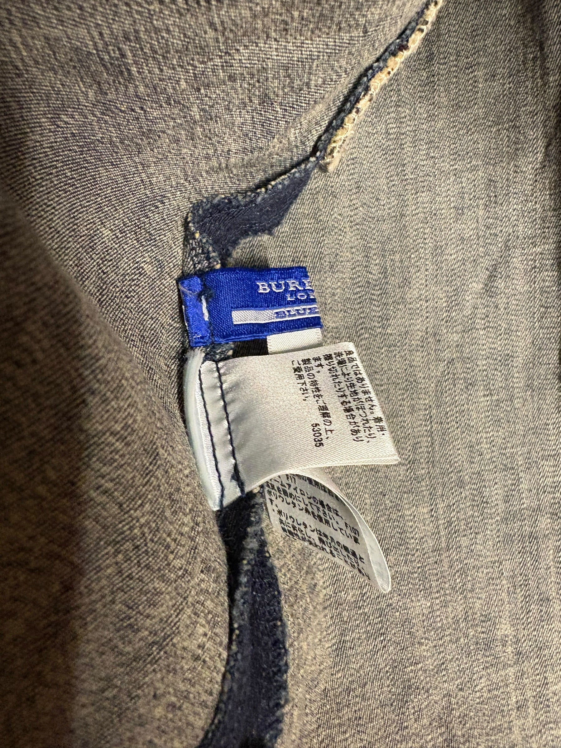 Burberry Vintage Denim Mid-Length Dress