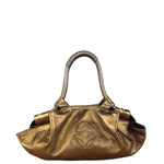 Loewe Vintage Metallic Brown Nappa Aire Hobo Tote Bag