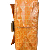 Fendi Orange Vinyl Mamma Baguette