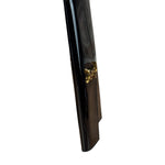 Yves Saint Laurent Black Patent Leather Uptown Pouch