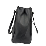 Coach Vintage Black Peyton Leather Jordan Double Zip Shoulder Bag