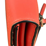 Loewe Red/Pink Leather Trifold Long Wallet