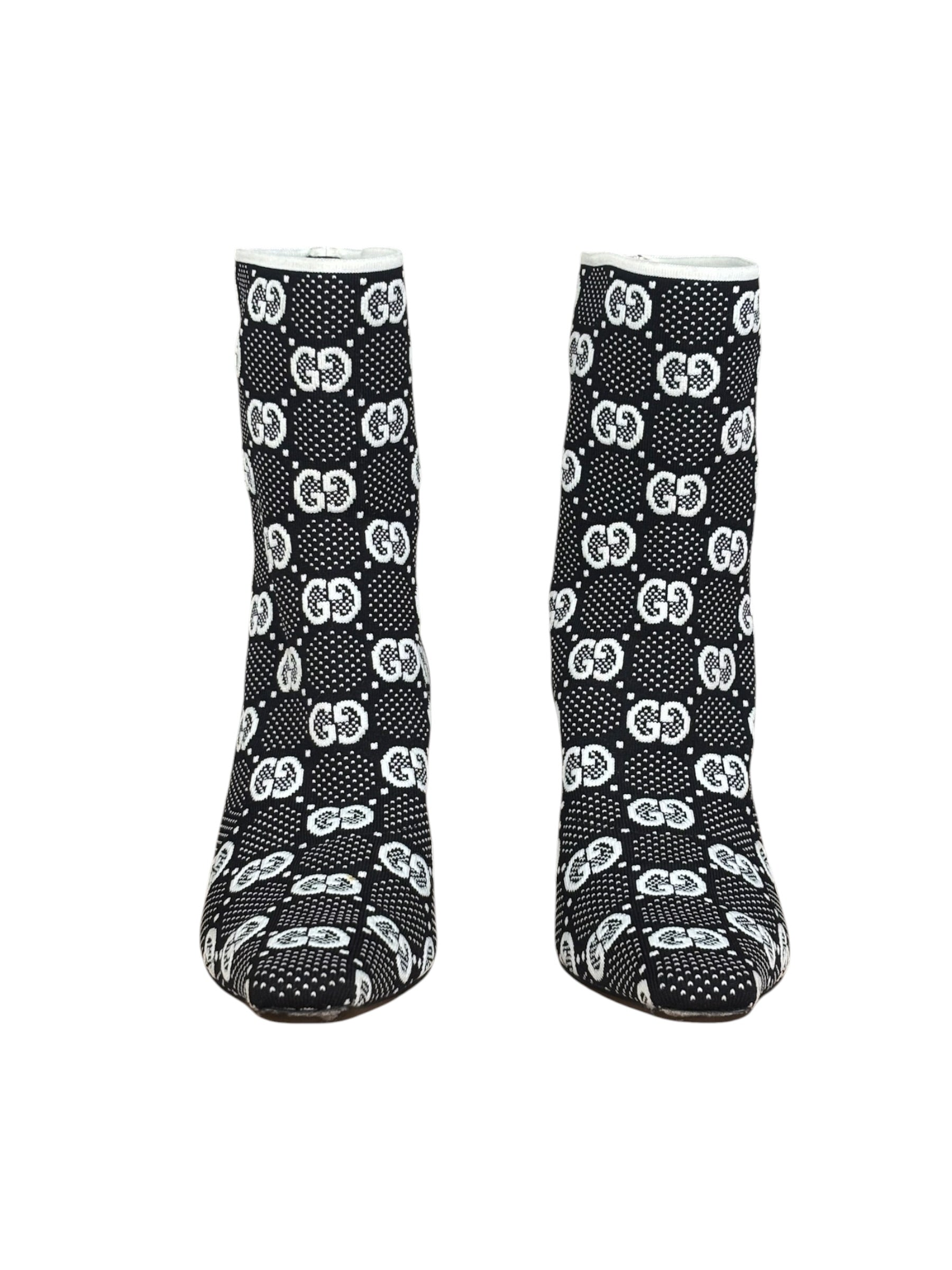 Gucci GG Jersey Knit Boots