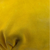Fendi Yellow Leather Shoulder Bag