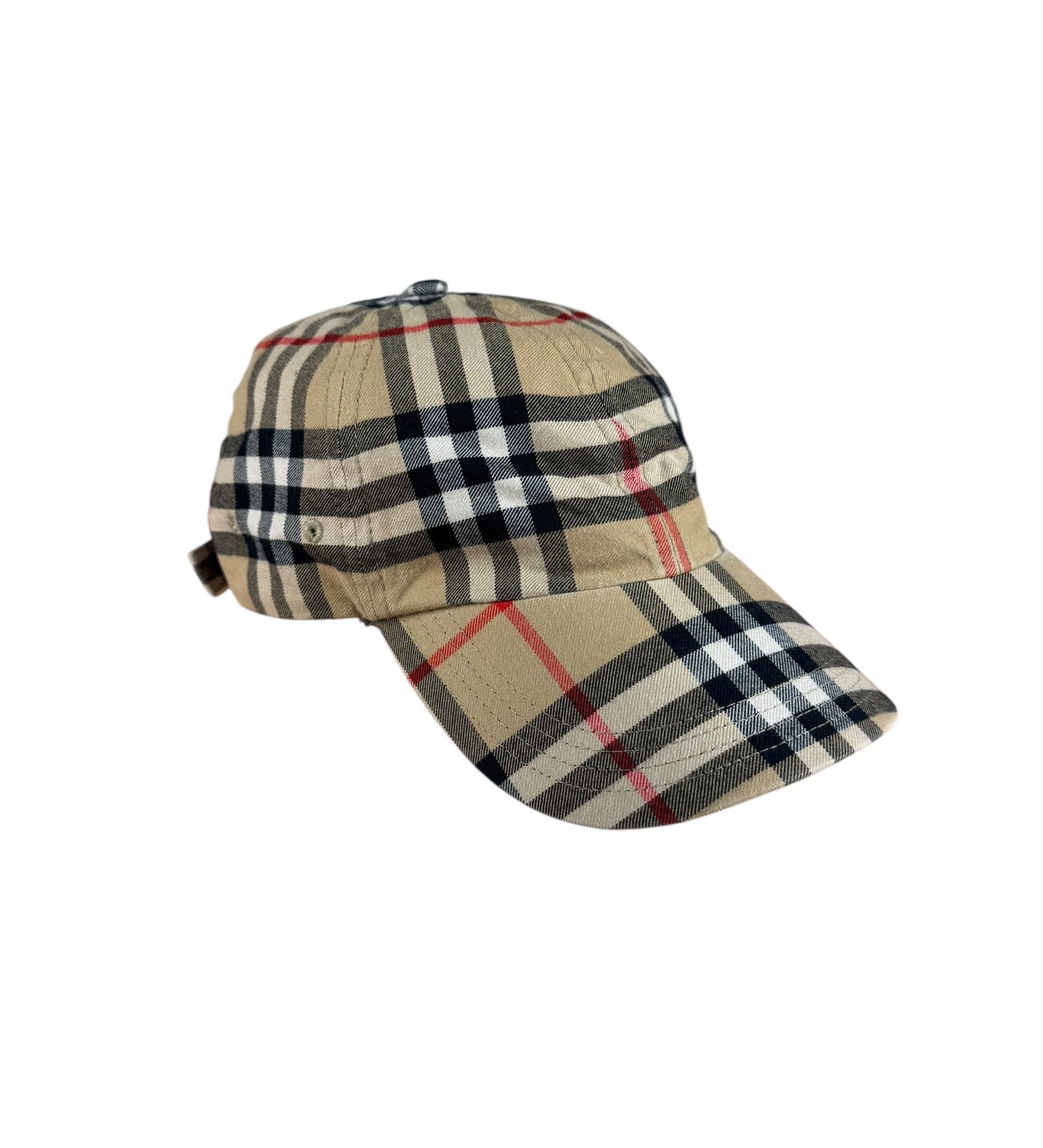 Burberry Archive Check Cotton Cap