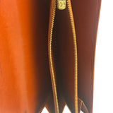Louis Vuitton Orange Epi Leather Sarah Long Flap Wallet