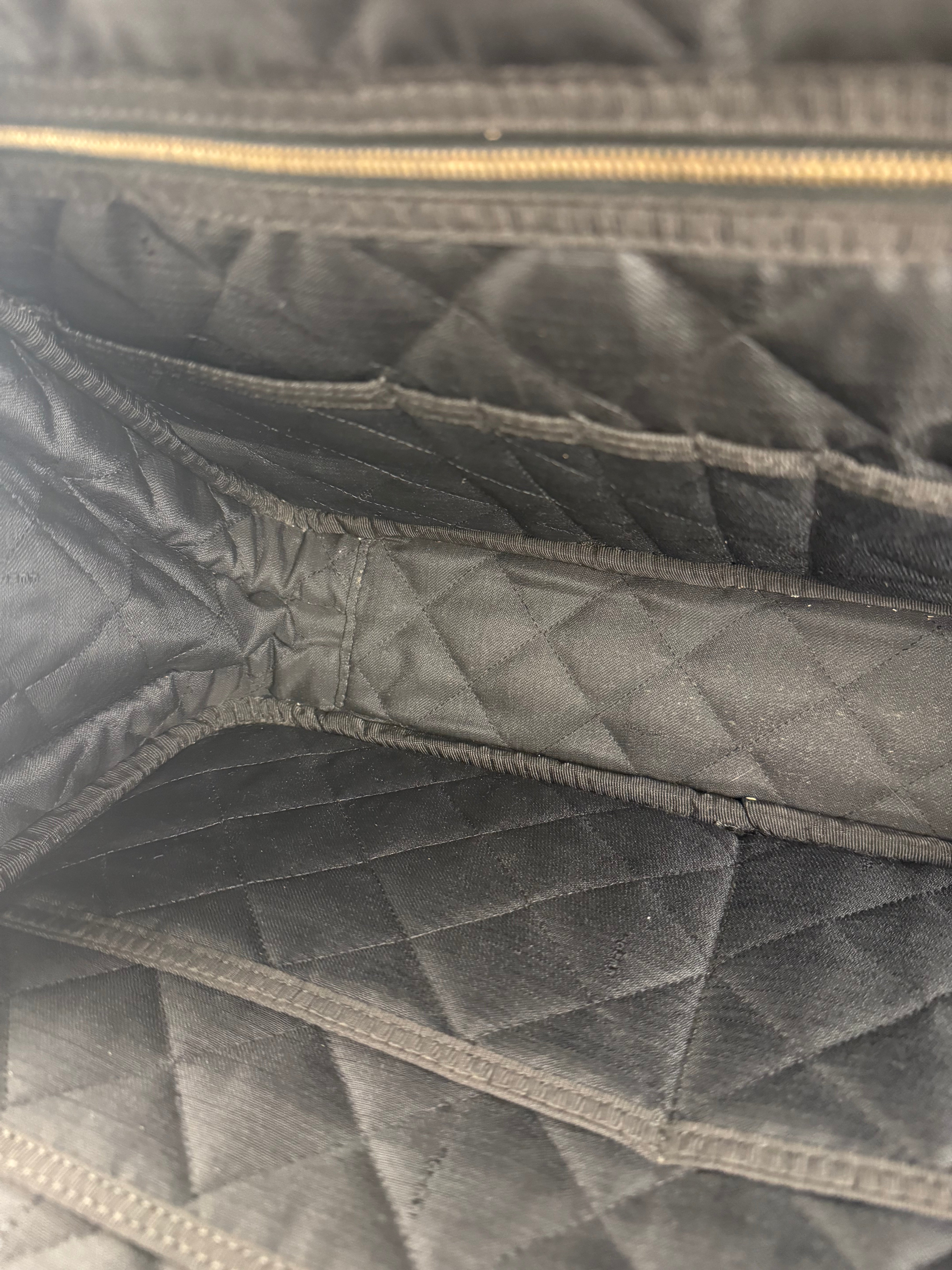 Fendi FF Vintage Striped Briefcase