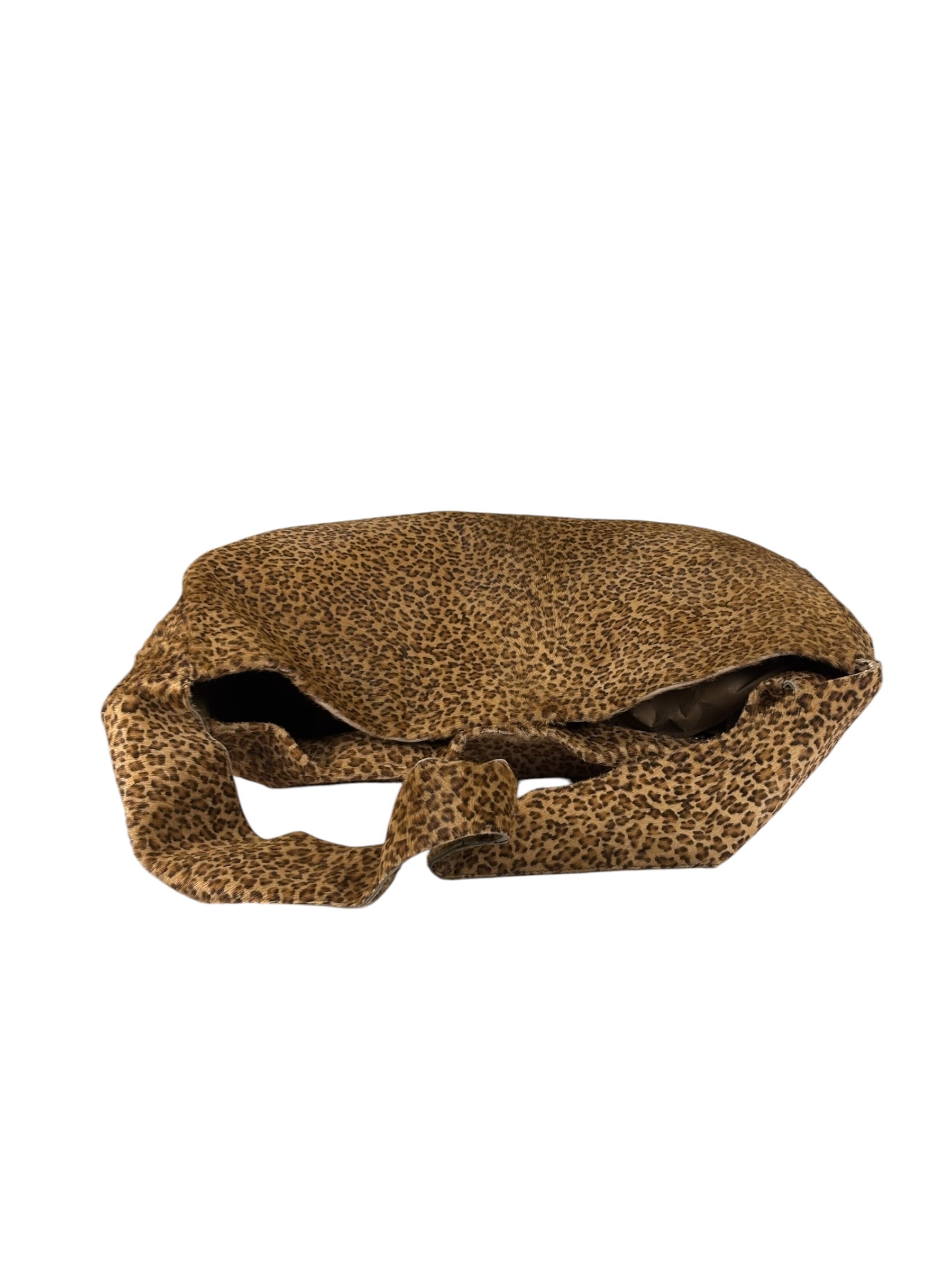 Bottega Veneta Vintage Leopard-Print Pony Hair Tote Bag