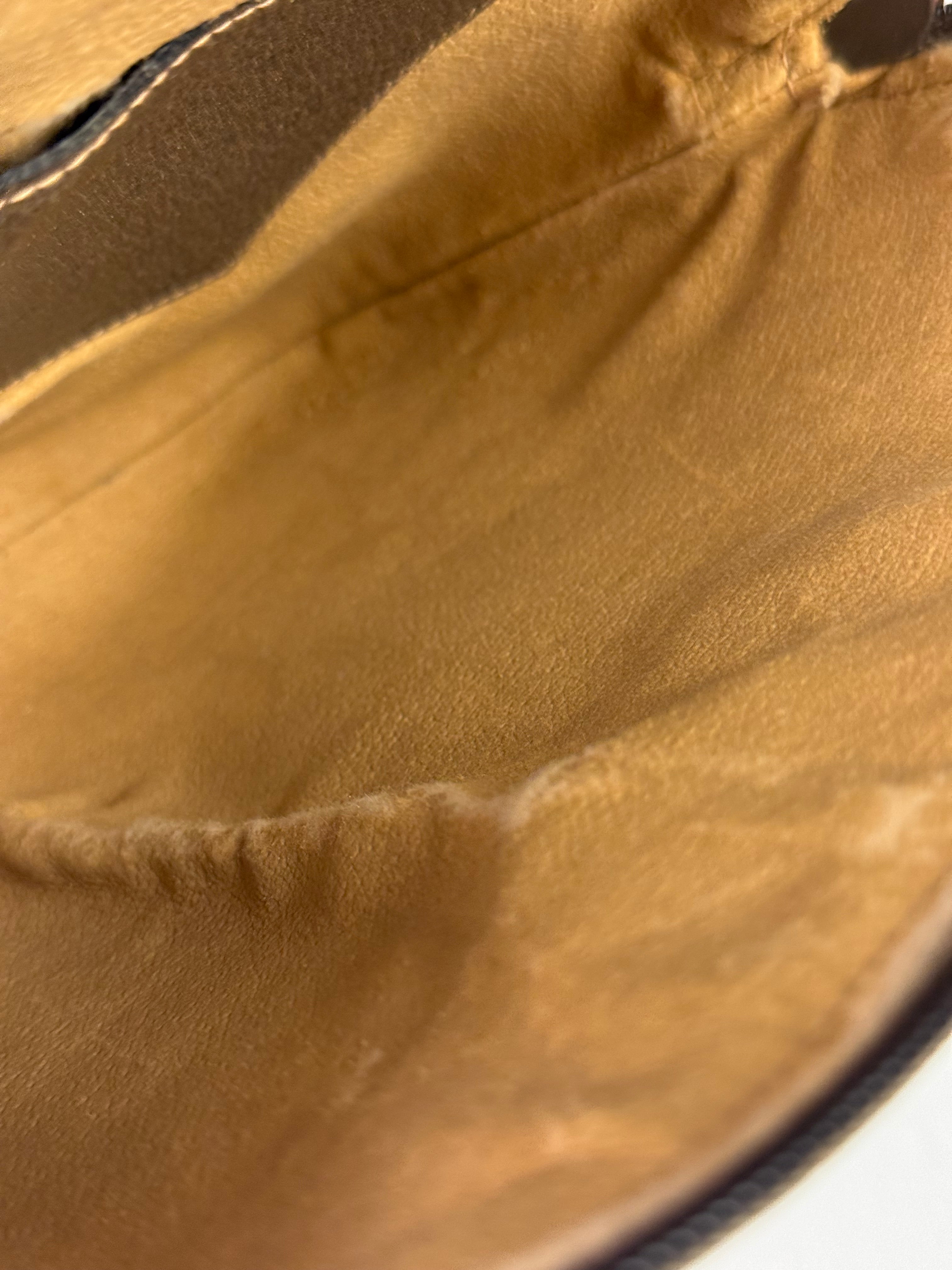 Gucci Vintage Beige GG Supreme Crossbody Bag