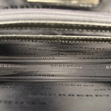 Burberry Black Leather Zip Clutch Pouch