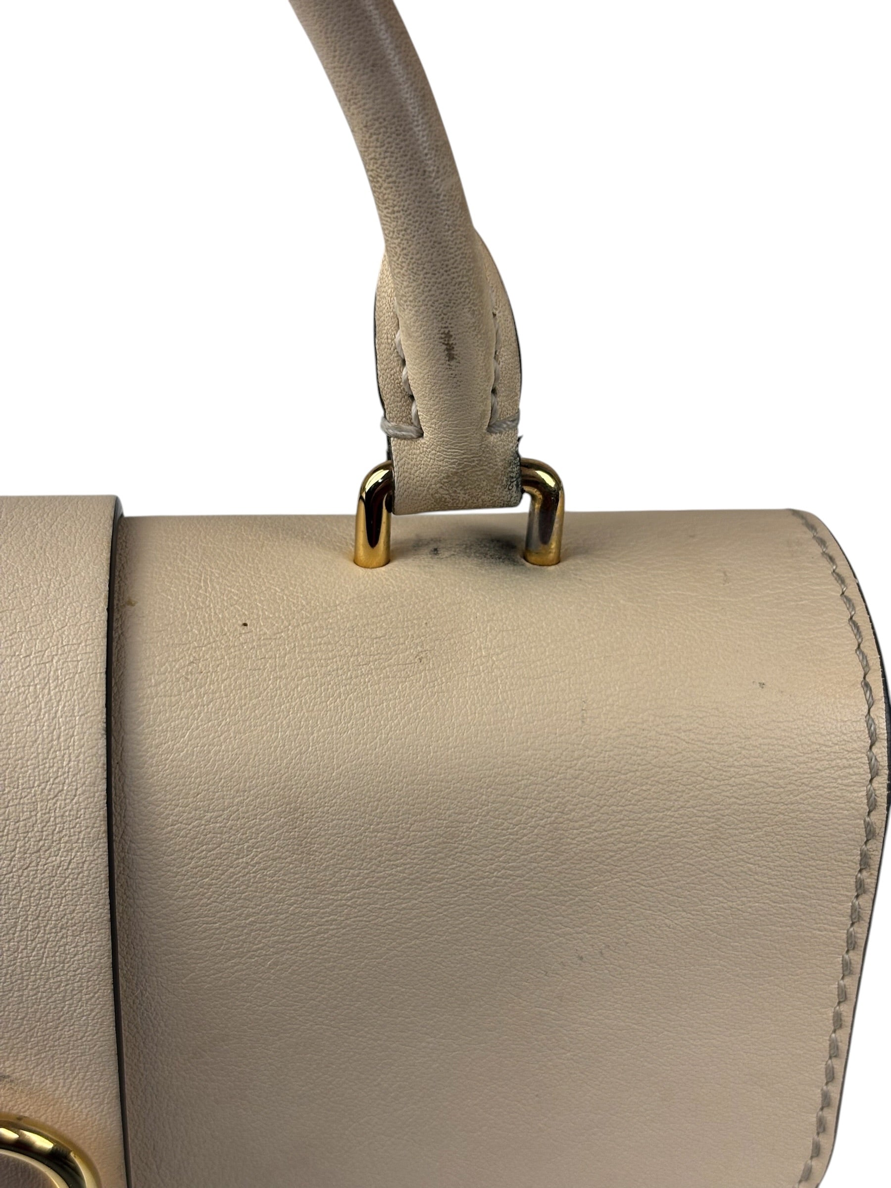 Louis Vuitton Monogram Locky BB Handbag Cream/Brown