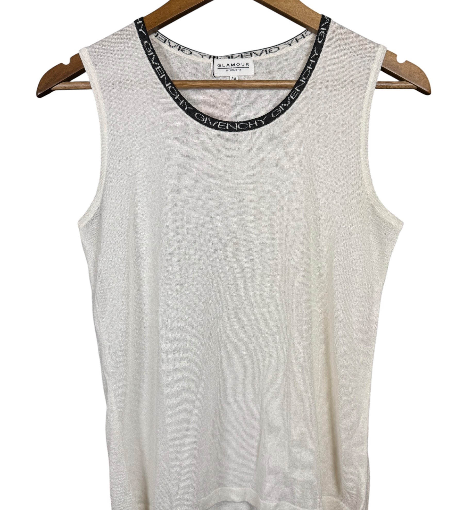 Givenchy Vintage Logo Sleeveless Top