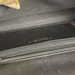 Chanel Houndstooth Tweed Heart Chain Flap Bag 2024
