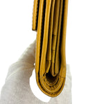 Loewe Vintage Yellow Leather Bifold Wallet