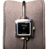 Gucci 1900L Black Square Dial Bangle