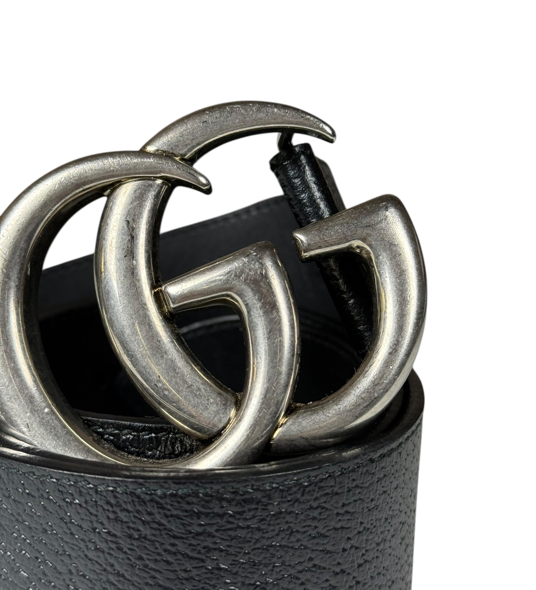 Gucci GG Marmont Leather Belt