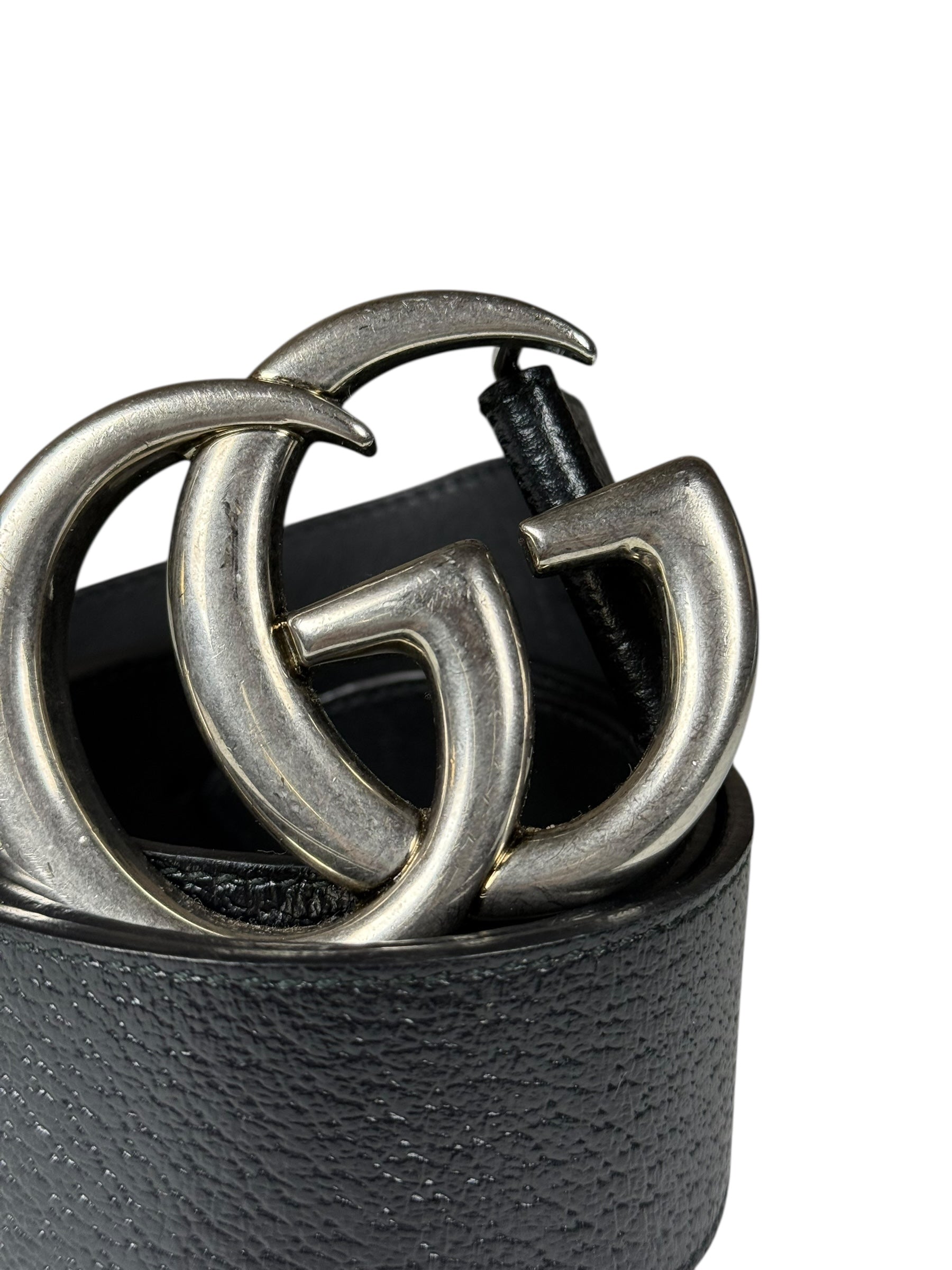 Gucci GG Marmont Leather Belt