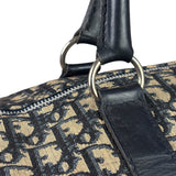Christian Dior Vintage Black Trotter Boston Travel Bag