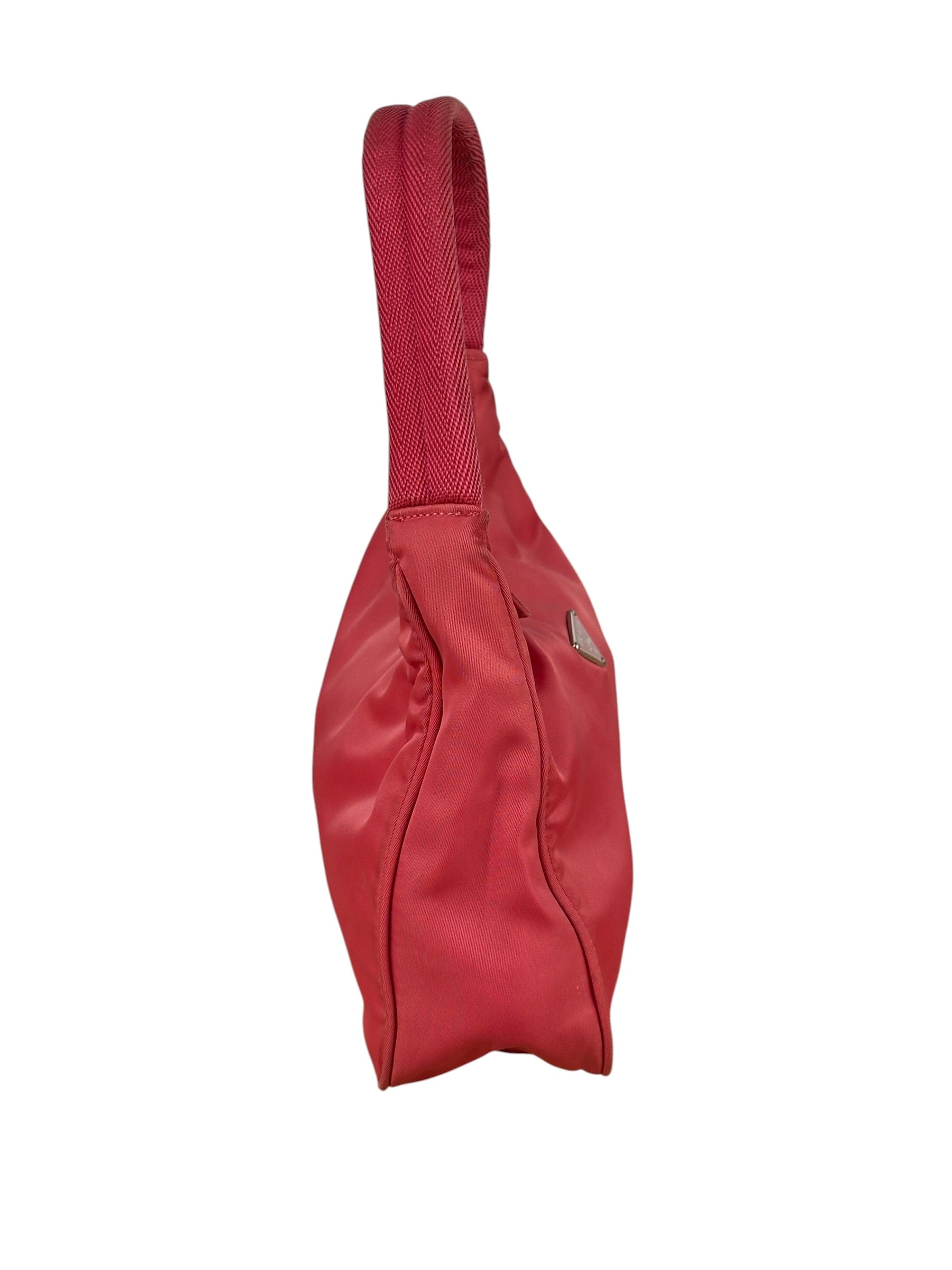 Prada Pink Tessuto Nylon Pochette