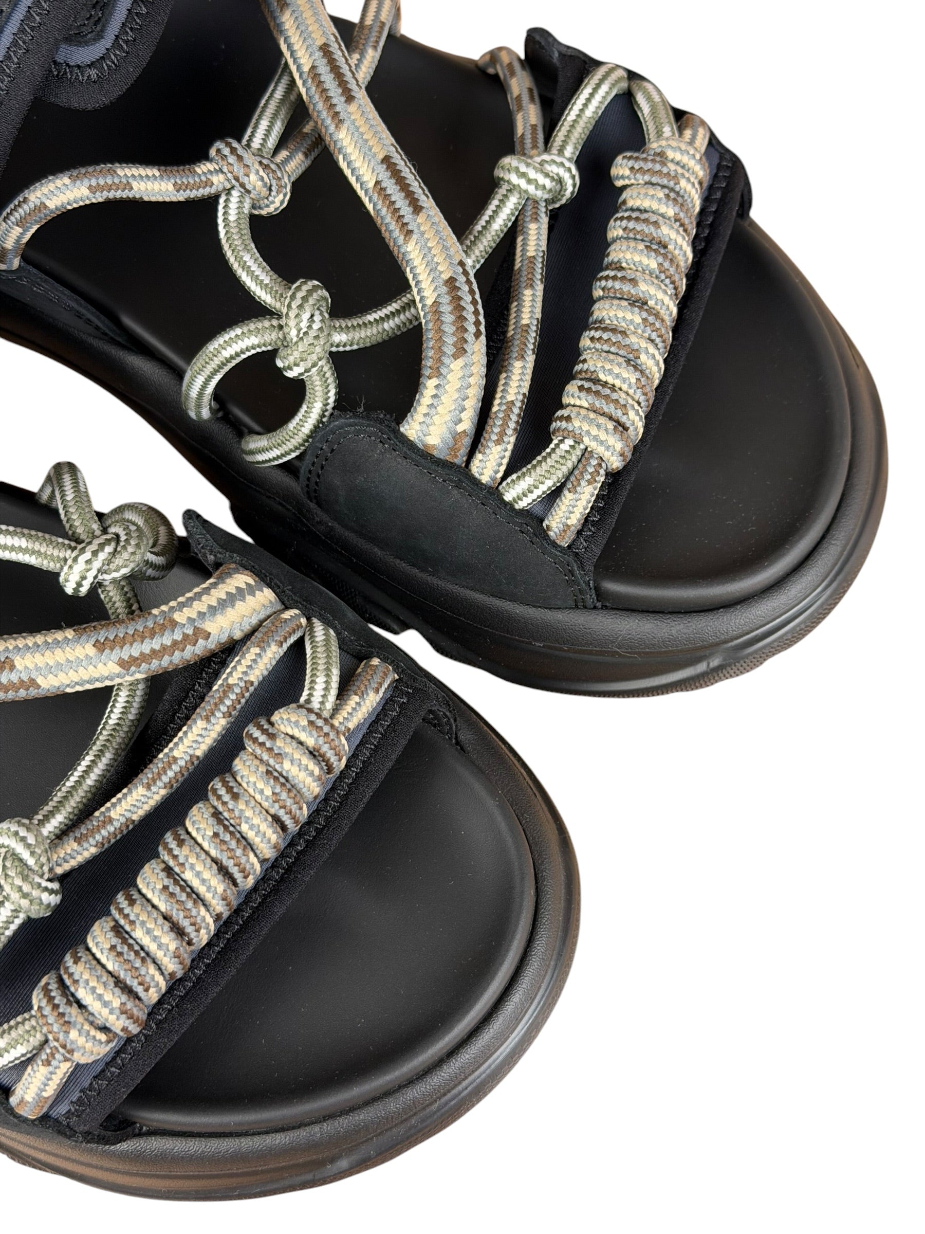 Christian Dior Black/Gray H-town Sandal