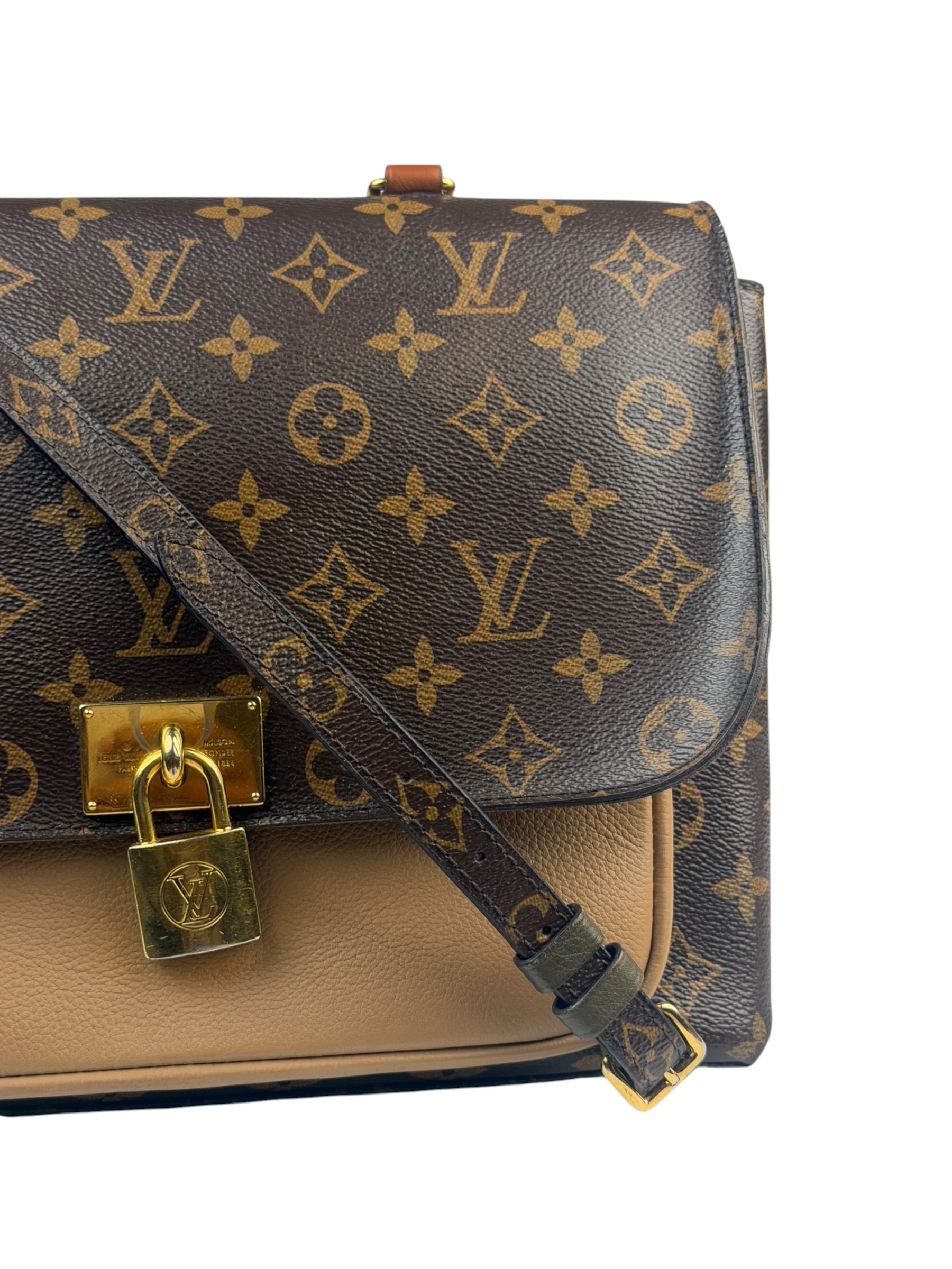 Louis Vuitton Monogram Marignan Sesame Two-Way Bag