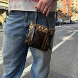 Fendi Vintage Zucca Patent Canvas Tote Bag