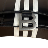 Balenciaga x Adidas Black Hourglass Wallet on Chain