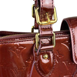 Louis Vuitton Burgundy Monogram Melrose Avenue Vernis  Handbag