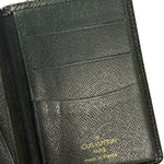 Louis Vuitton Vintage Green Taiga Cardholder