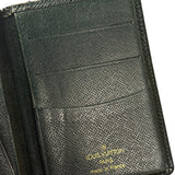 Louis Vuitton Vintage Green Taiga Cardholder