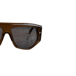 Bally 60mm Blue Lenses Geometric Sunglasses
