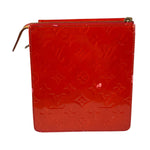 Louis Vuitton Red Vernis Mott Shoulder Bag