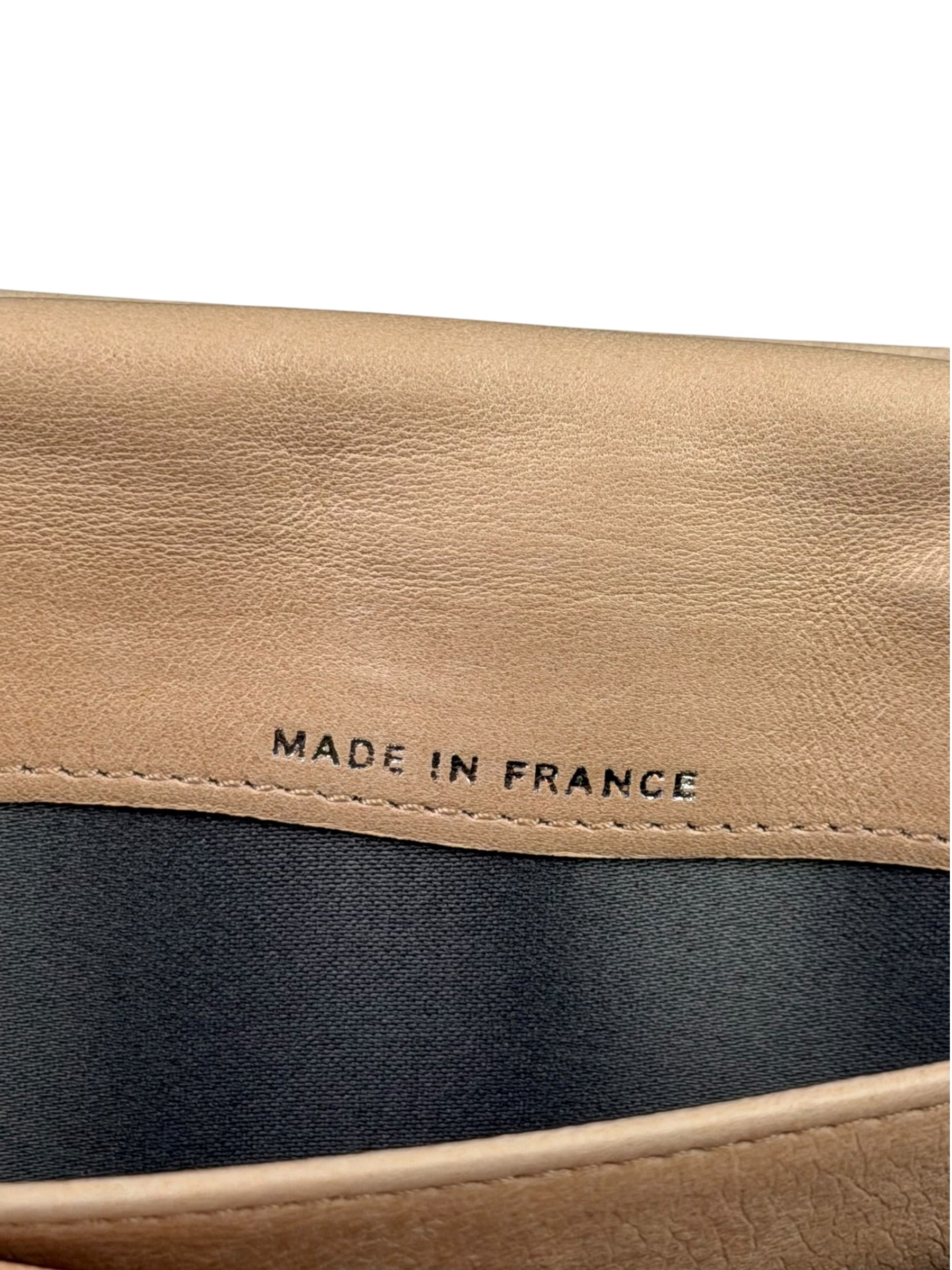 Chanel Light Pink Camila Leather Long Wallet