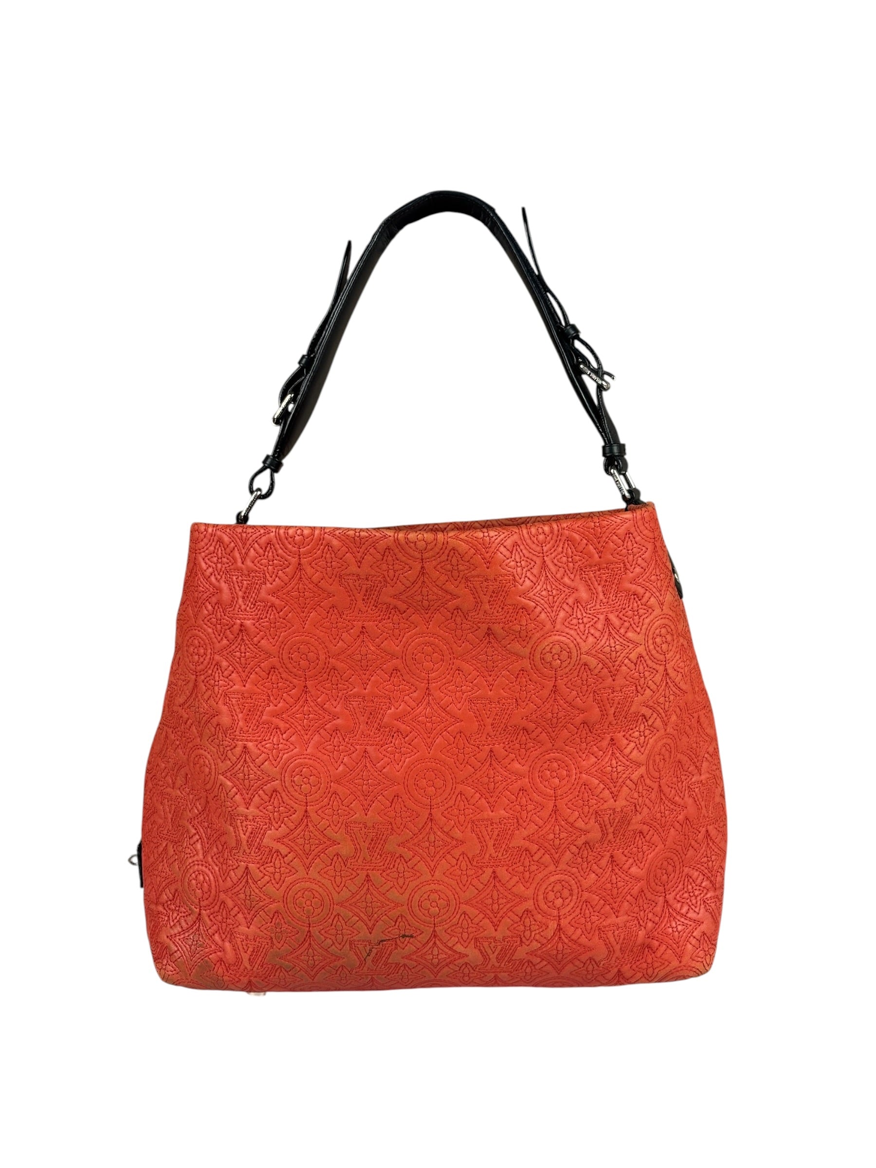 Louis Vuitton Red Antheia Hobo PM