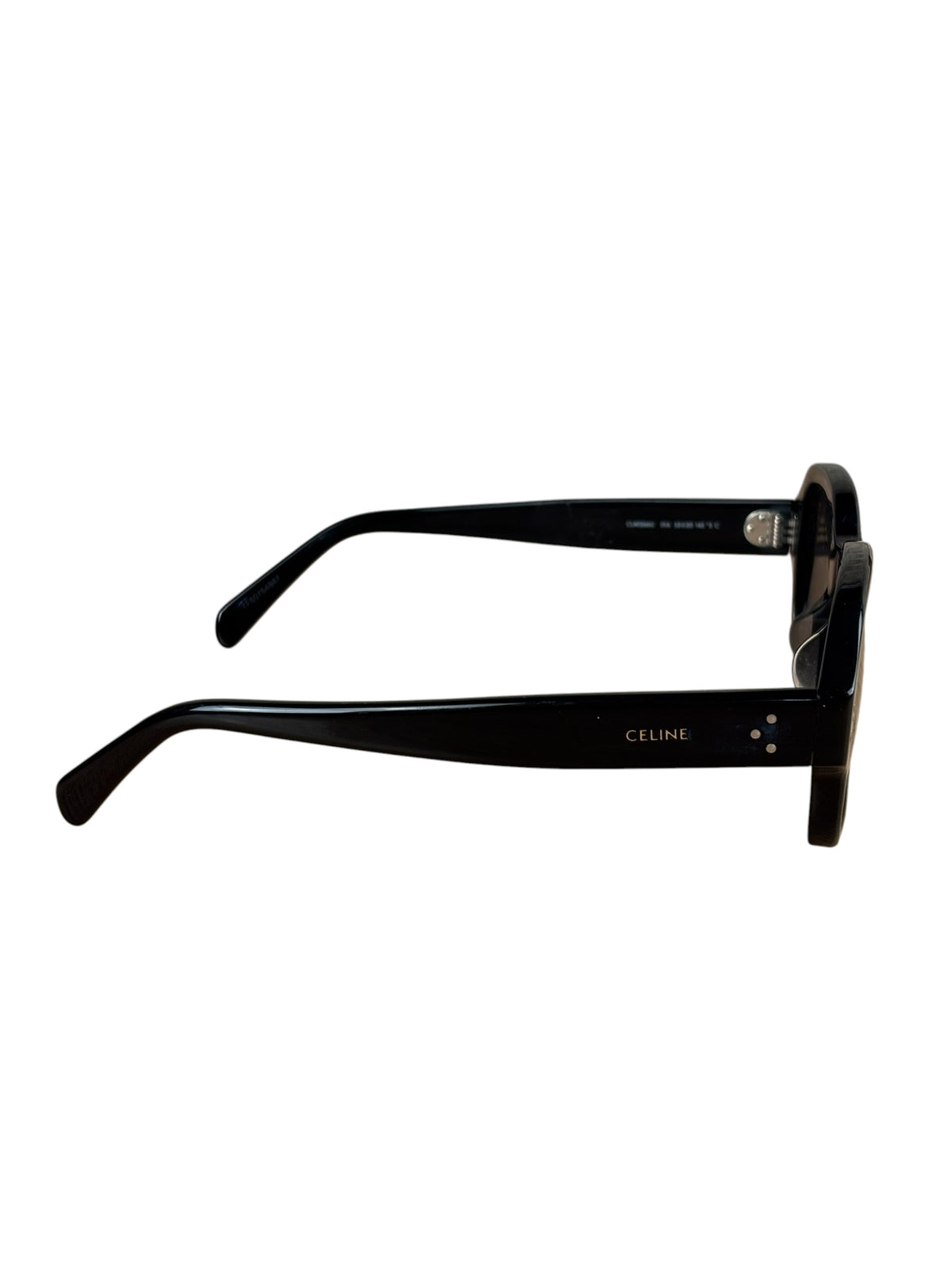Celine Bold 3 Dots Black Sunglasses