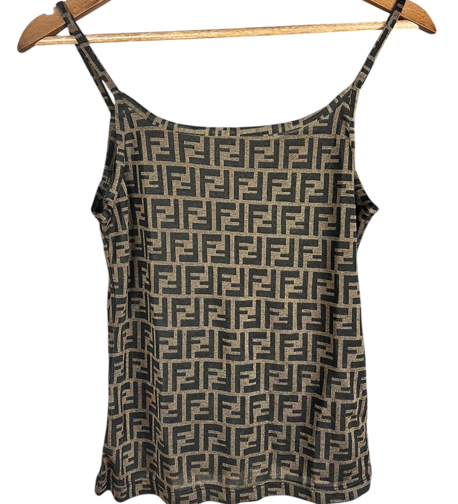Fendi FF Zucca Sleeveless Top