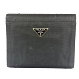 Prada Vintage Nero Tessuto Sport Wallet