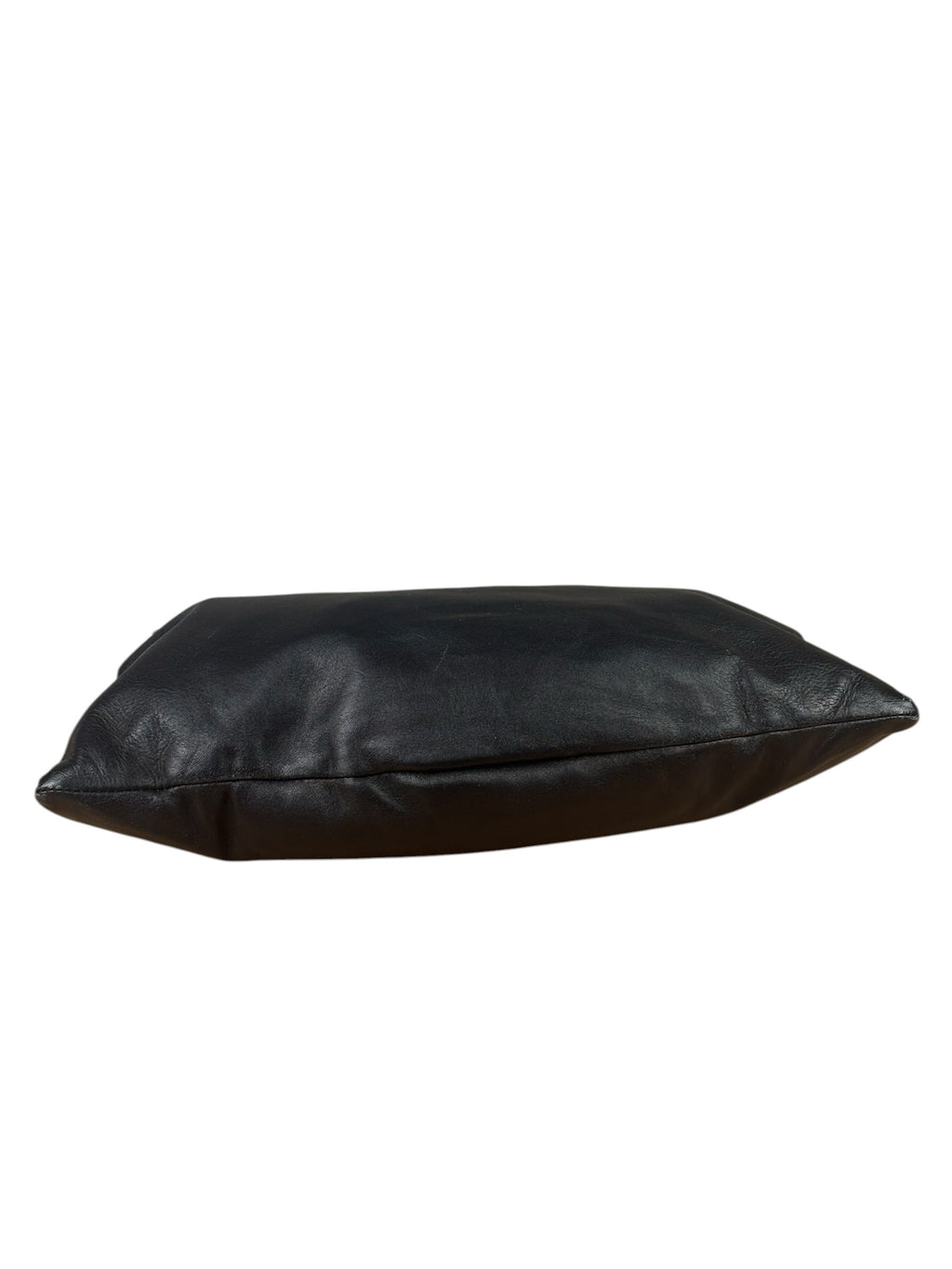 Gucci Black Leather 1970 Chain Hobo Bag