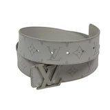 Louis Vuitton Grey Initiales Monogram Reversible 40MM Belt