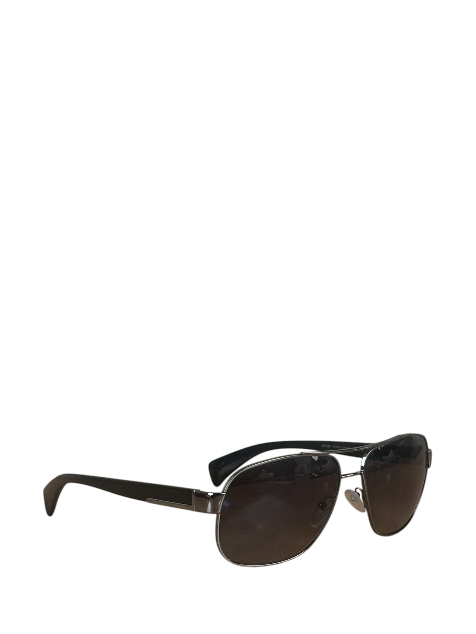 Prada Pilot/Aviator-Style Metal Sunglasses