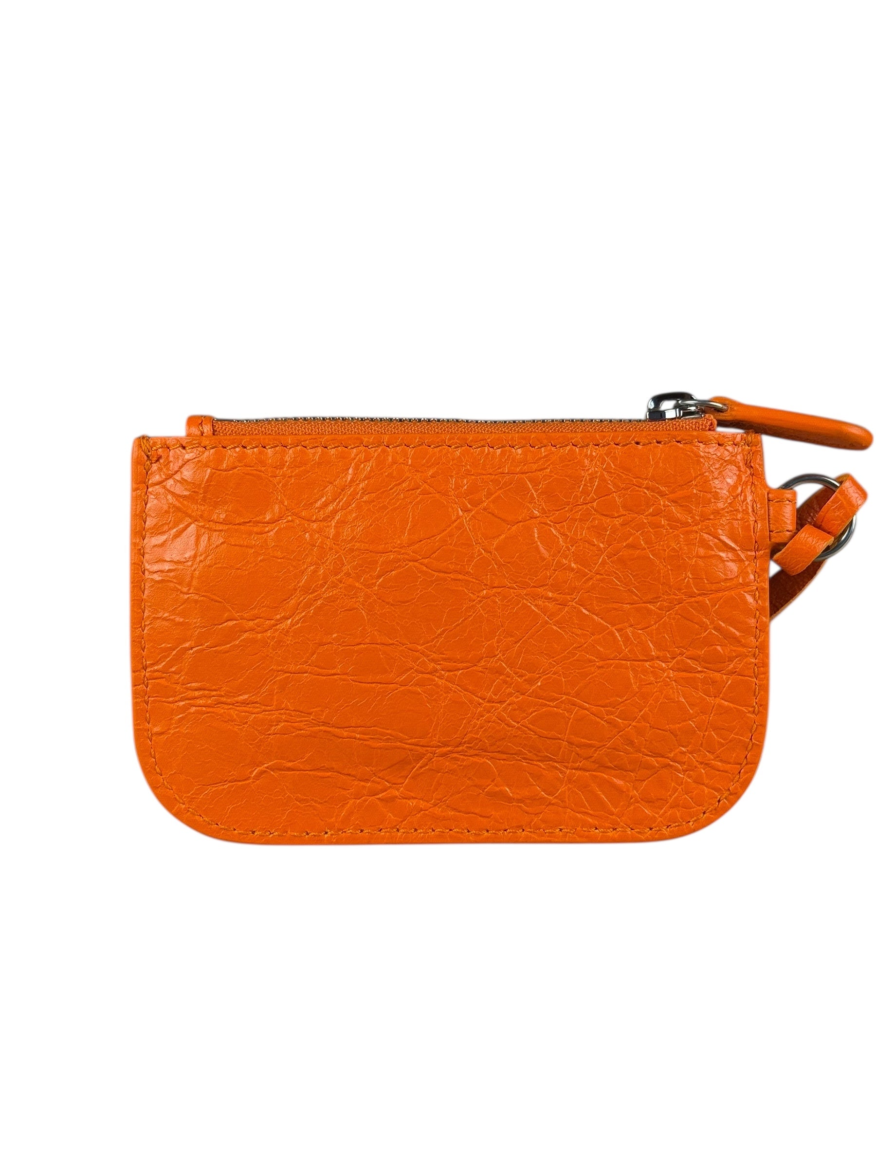 Balenciaga Le Cagole Zip Pouch Orange