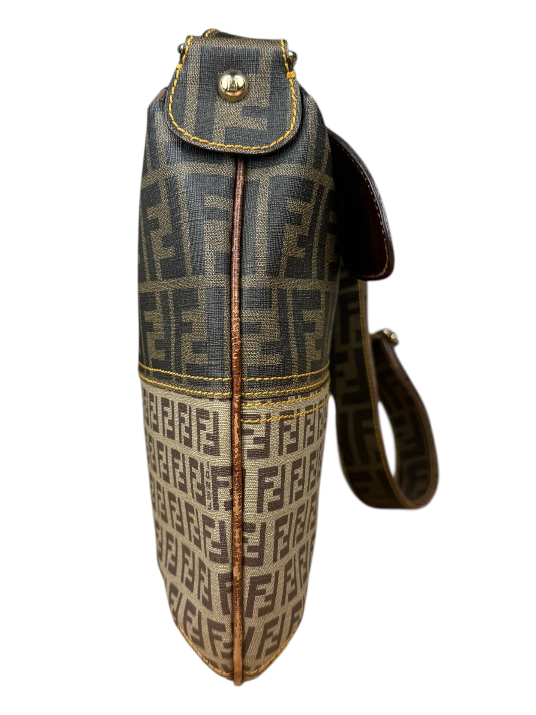 Fendi Zucca Combination Crossbody Bag