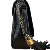 Gucci GG Soho Black Leather Chain Bag