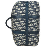 Christian Dior Vintage Navy Trotter Boston Bag