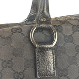 Gucci Black GG Canvas Monogram Hand Bag