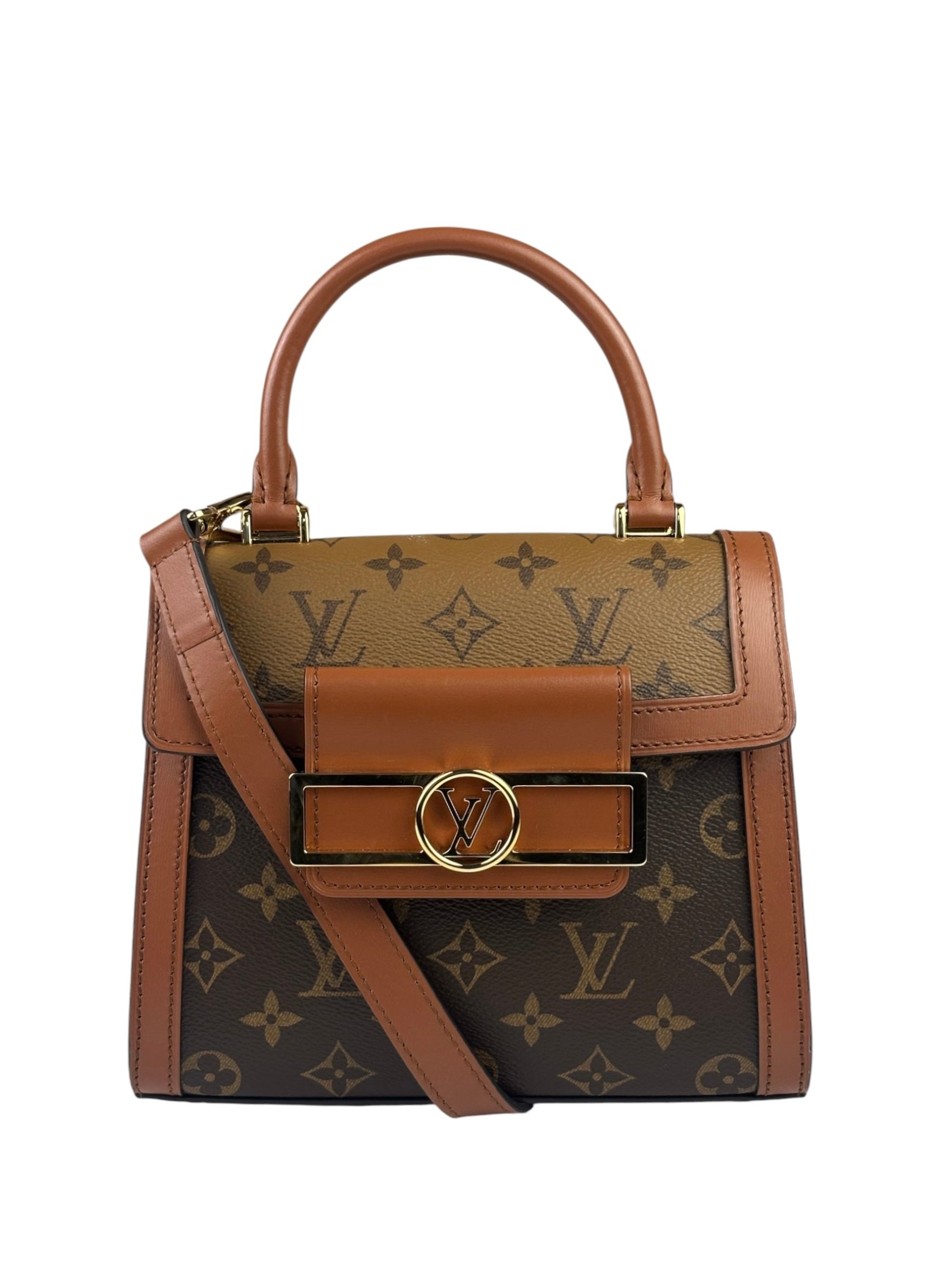 Louis Vuitton Monogram Mini Dauphine Two-Way Bag